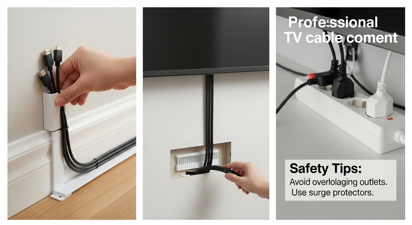 How to Hide TV Cables Like a Pro